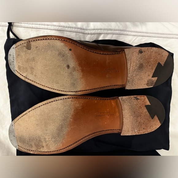 Ralph Lauren Shell Cordovan Marlow Penny Loafers US 11.5D by Crockett & Jones - Picture 4 of 11